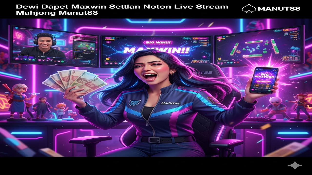 Dewi Dapet Maxwin Setelah Nonton Live Stream Mahjong Manut88